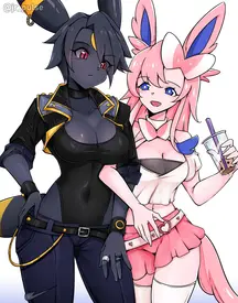 Umbreon x Sylveon (jr_pulse) [Pokemon]