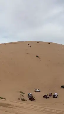 Truck downhill. Always wear a seat belt.